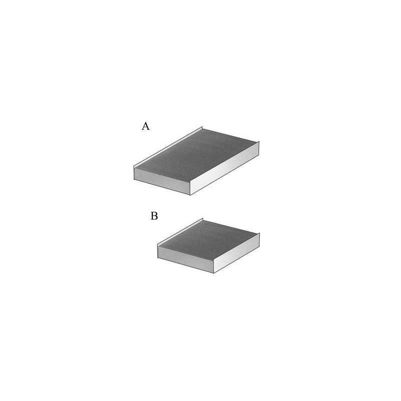 Filtre d'habitacle au charbon Mercedes : Classe C , CLK 1987435536 Bosch Filtration