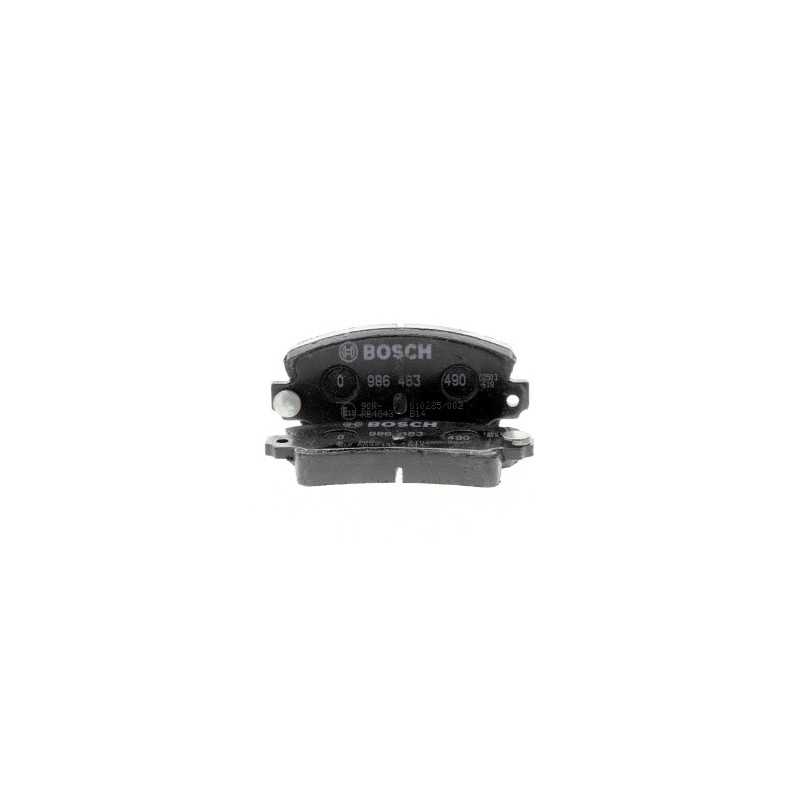Jeu de 4 plaquettes de frein arrière Renault : Espace 1 , Espace 2 , Fuego , R17 , R18 , R21 , R25 , R30 , R5  0986463490 Bos...