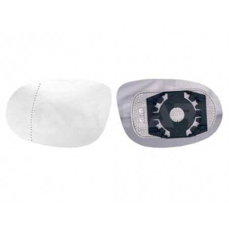 Glace de rétroviseur avec support coté gauche Fiat Croma , Lancia : Delta , Ypsilon 6401533 First VH Glace de rétroviseur avec support coté gauche Fiat Croma , Lancia : Delta , Ypsilon 6401533 First VH