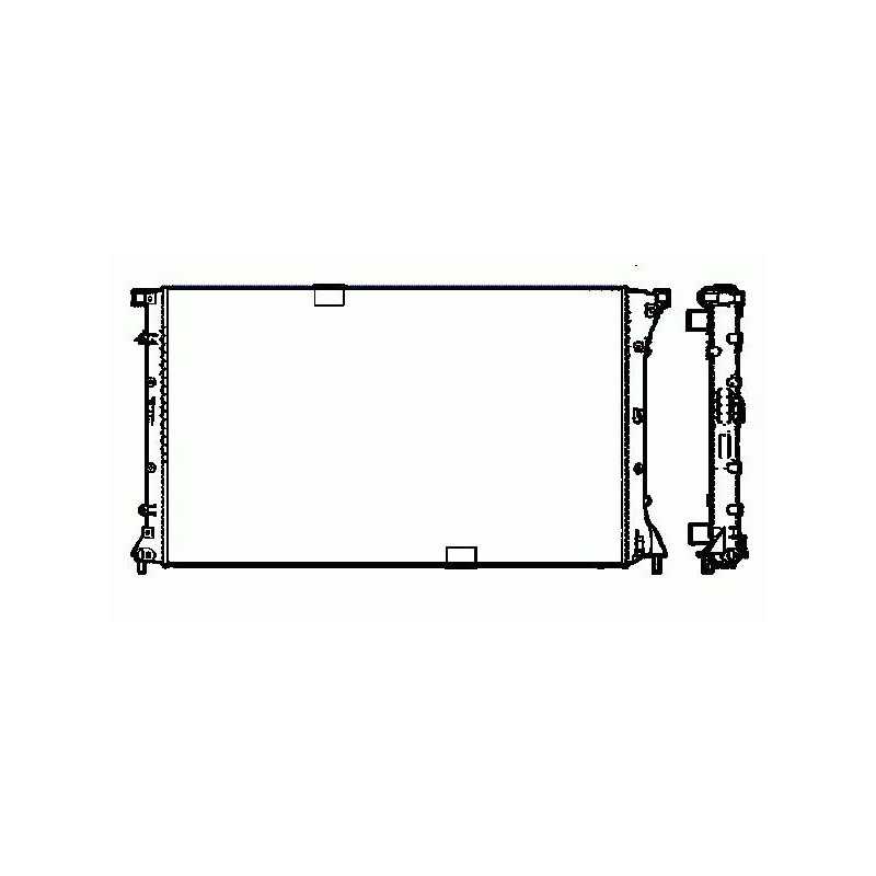 Radiateur moteur Nissan Primastar , Opel Vivaro , Renault Trafic 2 R12915