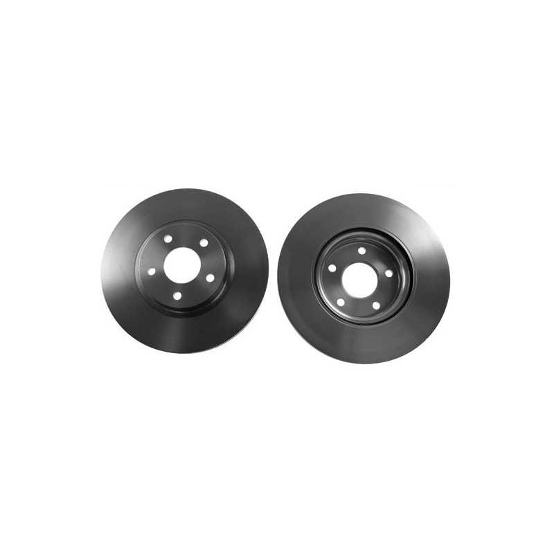 Jeu de 2 disques de frein avant Ford : C-max, Focus, Kuga, Volvo : C30, C70, S40, V50 104590269