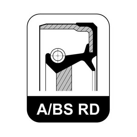 Joint spi de vilbrequin coté damper Fiat : Cinquecento, Seicento, Panda, Doblo, Uno, Punto, Palio, Strada JA1193 Elring VH