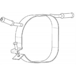 Silentbloc de suspension d'échappement Citroen Xsara Picasso 089006 First Silencieux