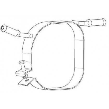 Silentbloc de suspension d'échappement Citroen Xsara Picasso 089006 First Silencieux