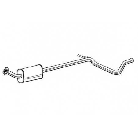 Silencieux central Citroen C4 , Peugeot 307 382138 First Echappement Silencieux central Citroen C4 , Peugeot 307 382138 First Echappement