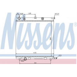 Radiateur moteur Citroen :...