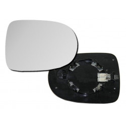 Glace de rétroviseur avec support Renault : Clio 3 , Modus , Twingo 6432176 First VH