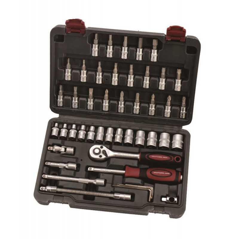 Kraftwerk assortiment de douilles avec cliquet 1/4" 1007 First Outillage