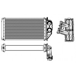 Radiateur de chauffage Peugeot 307 R21236 First VH