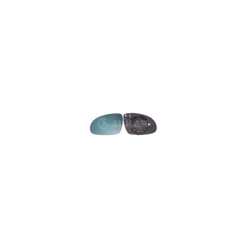 Glace de retroviseur exterieur coté gauche Seat Alhambra, Skoda Superb, Volkswagen : Golf 5, Passat, Sharan 6421128 First VH