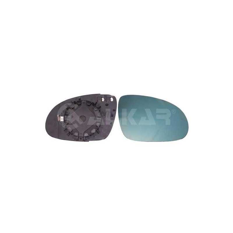 Glace de retroviseur + support coté droit Seat Alhambra, Skoda Superb, Volkswagen : Golf 5, Passat, Sharan 6412128 First  VH