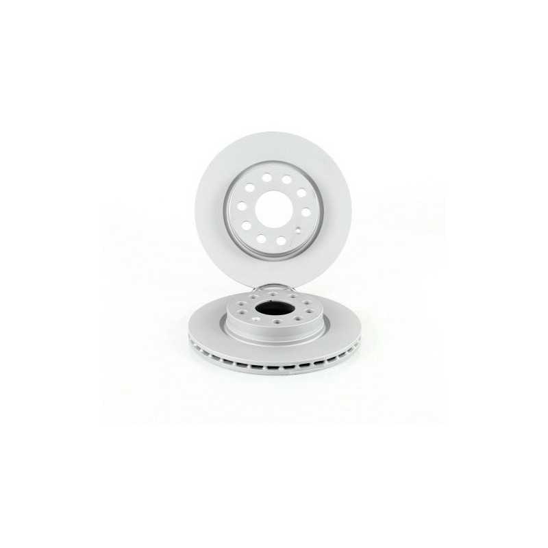 Jeu de 2 disques de frein avant : Audi, Seat, Skoda, Volkswagen ( diamètre 280mm ) 104441229
