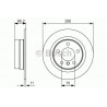 Jeu de 2 disques de frein arrière BMW Série 1 ( F20 , F21 , F22 ) 0986479043 First VH