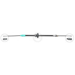 Tirette à câble de frein à main Nissan Primastar , Opel Vivaro , Renault Trafic 2 K17231 First VH