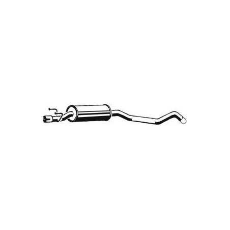 Silencieux central Opel Corsa B 372012 First Echappement Silencieux central Opel Corsa B 372012 First Echappement