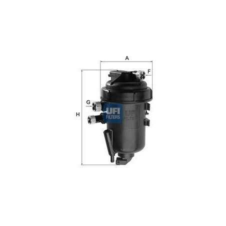 Filtre a carburant : Citroen Jumper, Fiat Ducato, Peugeot Boxer ( A partir de 2006 ) 55.148.00 First Filtration Filtre a carburant : Citroen Jumper, Fiat Ducato, Peugeot Boxer ( A partir de 2006 ) 55.148.00 First Filtration