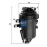 Filtre a carburant : Citroen Jumper, Fiat Ducato, Peugeot Boxer ( A partir de 2006 ) 55.148.00 First Filtration