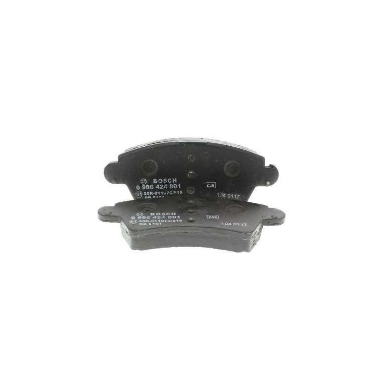 Jeu de 4 plaquettes de frein avant Peugeot : 206 , 306 101735469 First VH