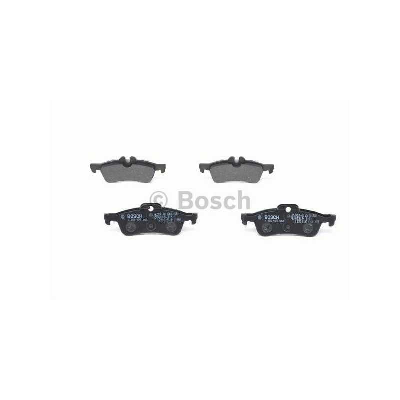 Jeu de 4 plaquettes de frein arrière Mini cooper ( BOSCH 0986494063 ) 0986494063 Bosch Plaquette de frein