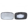 Glace de rétroviseur coté gauche Ford : Escort , Fiesta , Mazda 121 6401386 First VH