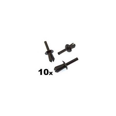 10 Clips, fixation pour passage de roue Bmw Serie 3 5 7 VCF1331 *10