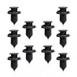 10 Clips, fixation pour pare choc HONDA Accord Civic VCF1626 -10 BF-AUTOPARTS Clips Plastique