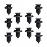 10 Clips, fixation pour pare choc HONDA Accord Civic VCF1626 -10 BF-AUTOPARTS Clips Plastique