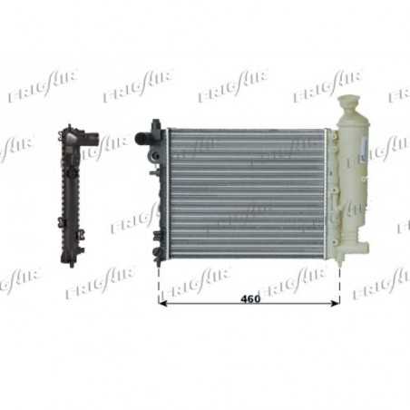 Radiateur moteur CITROEN Saxo PEUGEOT 106 0108.3048