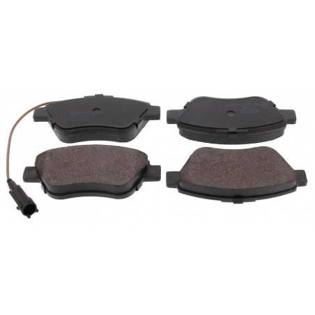 Jeu de 4 plaquettes de frein avant Alfa Romeo Mito, Citroen Nemo, Fiat : 500, Linea, Nuova, Punto, Peugeot Bipper 101580969 F... Jeu de 4 plaquettes de frein avant Alfa Romeo Mito, Citroen Nemo, Fiat : 500, Linea, Nuova, Punto, Peugeot Bipper 101580969 F...