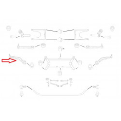 Triangle de suspension arrière gauche BMW Série 5 ( E61 ) 21670 Sidem Direction , suspension , transmission