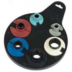 Kit démontage 6 pièces pour raccords rapides de conduites carburant et direction assistée FX0244 First Outillage