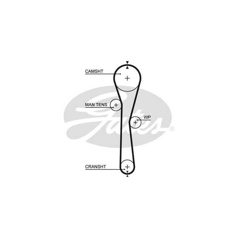 Courroie Nervurée 4PK1538 - Compatible Renault Clio II, Kangoo, Logan, Sandero, Twingo Et Autres