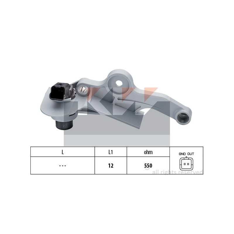 C3 Capteur PMH Capteur PMH Citroen : C3, C4, Xsara , Peugeot : 206, 306,  307 ( 1.4 , 1.6 )