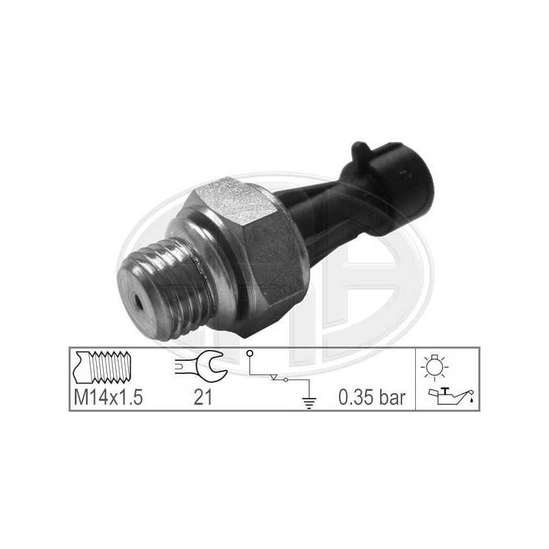 Capteur de pression d'huile : Alfa, Chevrolet, Citroen, Fiat, Ford, Lancia, Nissan, Opel, Peugeot, Renault, Saab, Suzuki, Vol...