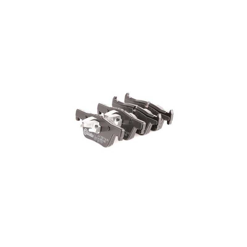 Jeu de 4 plaquettes de frein arrière BMW : Série 1 ( F20, F21 ) , Série 2 ( F22, F23 ) , Série 3 ( F30, F31 ) , Série 4 , X3 ...