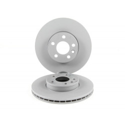 Jeu de 2 disques de frein avant Ford Galaxy, Seat Alhambra, Volkswagen : Sharan , Transporter 104440949 First  VH