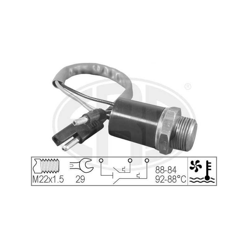 Sonde de temperature Citroen C25, Fiat : Agenta, Ducato, Talento, Peugeot J5 330201