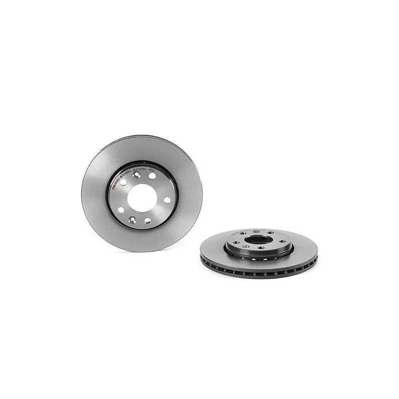 Jeu de 2 disques de frein avant Dacia Duster, Renault : Fluence, Laguna 3, Megane 3, Megane 4, Scenic 3 104745989 First VH
