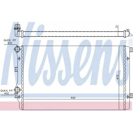 Radiateur moteur Audi : A3, TT, Seat : Altea, Leon, Skoda : Octavia, Superb, Yeti, Volkswagen : Golf, Passat, Tiguan, Touran ... Radiateur moteur Audi : A3, TT, Seat : Altea, Leon, Skoda : Octavia, Superb, Yeti, Volkswagen : Golf, Passat, Tiguan, Touran ...