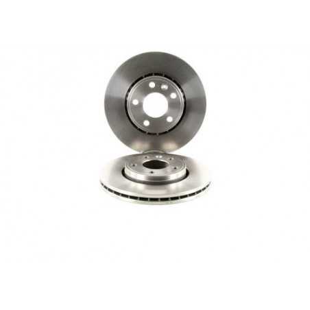 Jeu de 2 disques de frein avant Dacia : Logan, Sandero, Renault : Clio 4, Symbol, Twingo, Smart Forfour 104746149