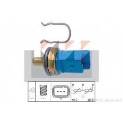 Sonde de température du liquide de refroidissement Citroen : Berlingo, Jumper, Fiat Ducato, Peugeot : 206, 306, Boxer, Partne...