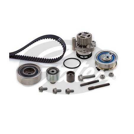 Kit distribution + pompe à eau : Audi , Seat , Skoda , Volkswagen ( 1.2 TDI , 1.6 TDI , 2.0 TDI ) KP25649XS-1 Gates Kit distr...