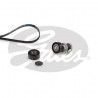 Kit de courroie d'accessoire Volkswagen : Amarok , Multivan , Transporter ( 2.0 TDI , 2.0 BITDI ) K016PK1550XS Gates VH