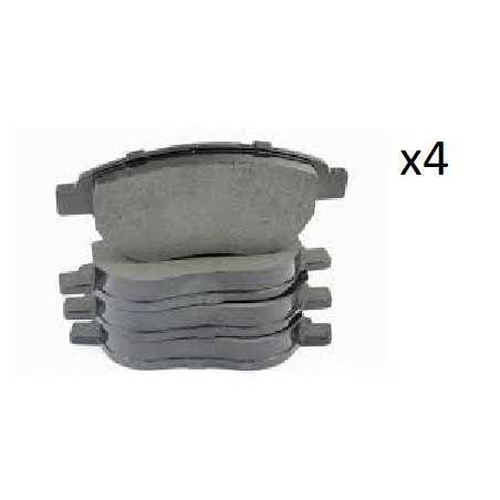 4x Plaquettes de Frein Arriere - Chevrolet Cruze Orlando Opel Astra J Zafira 05P1575 FIRST Chevrolet 4x Plaquettes de Frein Arriere - Chevrolet Cruze Orlando Opel Astra J Zafira 05P1575 FIRST Chevrolet