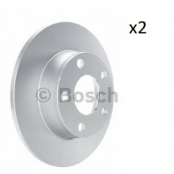 2x Disques de Frein Arriere - Audi A6 0986478480 Bosch Disque de frein