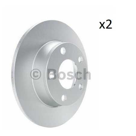 2x Disques de Frein Arriere - Audi A6 0986478480 Bosch Disque de frein