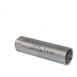 Douille de clé à bougies 3/8" Douze pans 14mm Z-4376 Outillage
