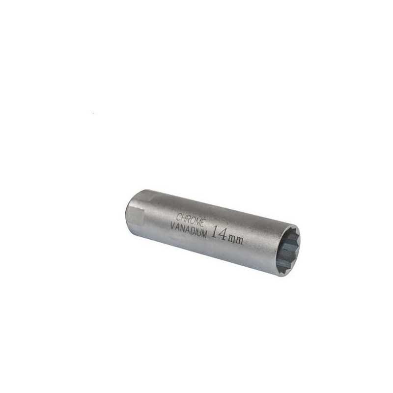 Douille de clé à bougies 3/8" Douze pans 14mm Z-4376 Outillage