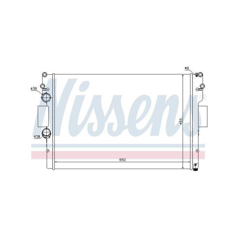 Radiateur moteur Iveco Daily IV R14498 VH