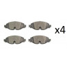 4x Plaquettes de Frein Avant - Audi A3 TT Q2 Seat Ateca Leon Skoda Octavia Superb VW Caddy Golf 7 Passat Tiguan LP2698 FIRST ...